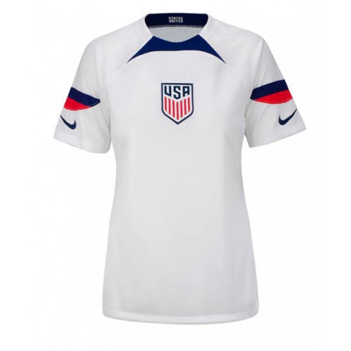 Dámy Fotbalový dres Spojené státy MS 2022 Domácí Krátký Rukáv